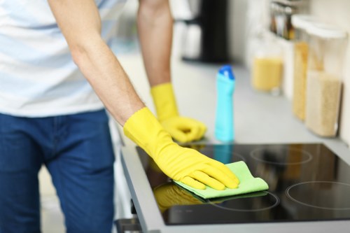Detailed bathroom deep clean in an SE16 property