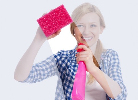 House cleaning team working in a SE16 residential property